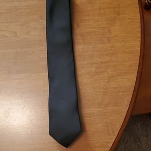 Haggar Solid Black Necktie